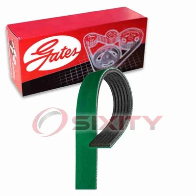 Gates FleetRunner Micro-V Serpentine Belt for 2001-2018 GMC Sierra 2500 HD ch - Image 1 of 4