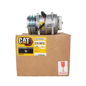 CAT 276-9875 OEM A/C Refrigerant Compressor - 232 239 249 252 262 277 289 297 - Foto 1 di 8
