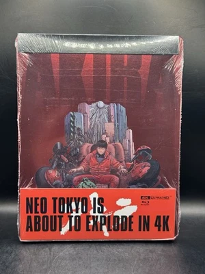 Akira (4K Ultra HD/Blu-Ray, 2025, STEELBOOK) New Sealed Mint - Image 1 of 4