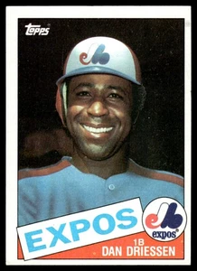 1985 Topps Dan Driessen #285 Montreal Expos - Picture 1 of 2