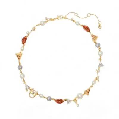 Kate Spade Hit The Town Statement Charm Necklace. Retail $248 - Image 1 of 4