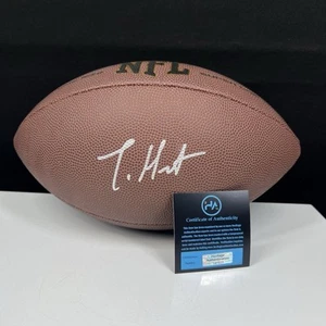 Travis Hunter Hand Signed Football Buffaloes Jaguars Autograph W/ Hologram COA - Picture 1 of 5