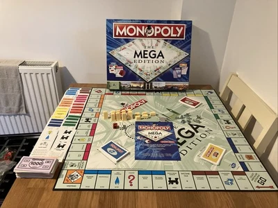 Monopoly MEGA Edition 6 Spieler größere und bessere Edition des Hit Brettspiels - Bild 1 von 4