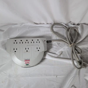 SurgeArrest Surge Protector 8 Outlets 2 Always On Outlets APC Free Shipping! - Picture 1 of 4