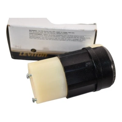 NEW Leviton C2623 30 Amp, 250 Volt, NEMA L6-30R, 2P, 3W, Locking Connector - Image 1 of 4