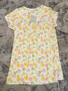 Damen-Nachthemd Aria Collection Kurzarm Zitronenmuster - 2X (18W/20W - Bild 1 von 5