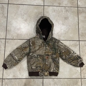 Vintage kids RealTree Carhartt Camo Jacket Size XS (6) - Picture 1 of 5