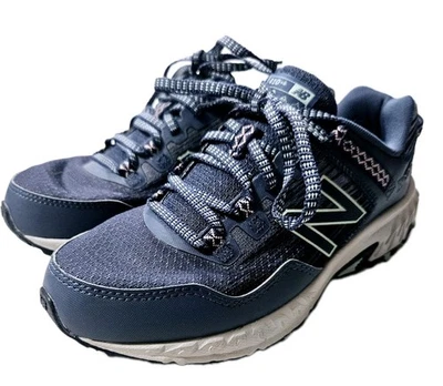 New Balance WT410LI6 Indigo White Peach Agave Sz 7 Women's Sneakers Trail Shoes - Image 1 of 4