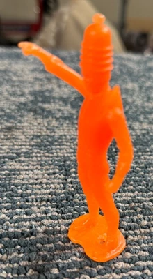 RARE 1966 IDEAL OFFICIAL JUSTICE LEAGUE OF AMERICA PLAYSET BRAINSTORM ORANGE - Image 1 of 4