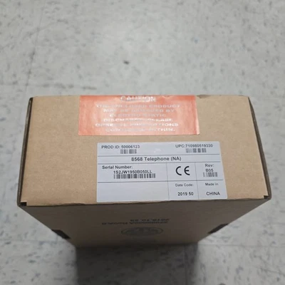 Mitel 8568 Black Display Phone 50006123 New sealed - Image 1 of 2