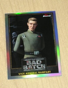 2022 Topps Star Wars Finest Refractor Bad Batch insert VICE ADMIRAL RAMPART BB-7