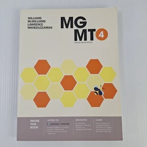Mg Mt 4th Asia-Pacific Edition by Williams, McWilliams, Lawrence & Waheduzzaman - Picture 1 of 14