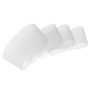 4pcs Water Bottle Boots Silicone Protective Anti-slip Mug Cup Sleeve Clear - Picture 1 of 5
