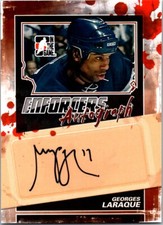 2011-12 In The Game Enforcers Autographs Georges Laraque Auto Edmonton Oilers