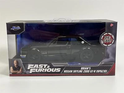 Fast and Furious Brians Nissan Skyline 2000 GT-R 1:32 Scale Jada 99602 - Image 1 of 4