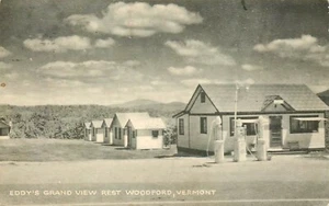 EDDY'S GRAND VIEW REST, WOODFORD, VERMONT,  VINTAGE POSTCARD (K43) - Picture 1 of 2