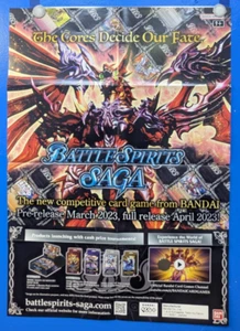 Battle Spirits Saga - Bandai Namco - Folded Poster 28" x 20" - Picture 1 of 2