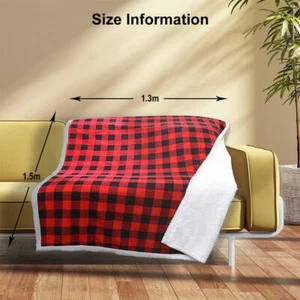 Extra Dicke warm Sofadecke Couchdecke Hochwertige Wohndecken Kuscheldecken DHL - Bild 1 von 16