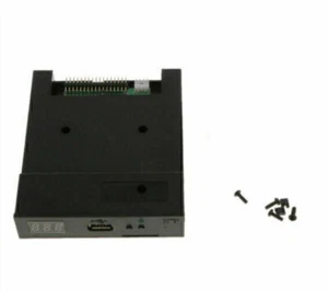 SFR1M44-U100K Black 3.5" Floppy Disk Drive to USB emulator Simulation 1.44MB O - Afbeelding 1 van 8