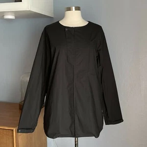 F/CE Japan Black Front Zip Jacket Coat Lightweight Cotton Size M - Picture 1 of 9