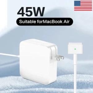 Charger Power Adapter Cord 45W for Apple 11" 13" MacBook Air 2014 2015 2016 2017 - Picture 1 of 6