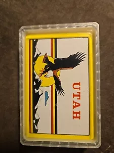 SPIELKARTEN, UTAH SOUVENIR. NEU MIT KOFFER. Vintage 70er Jahre - Bild 1 von 1