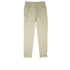 Opus Melina Sity Relaxed Comfort Trousers Stretch Slim Leg Chinos 34 XS Beige