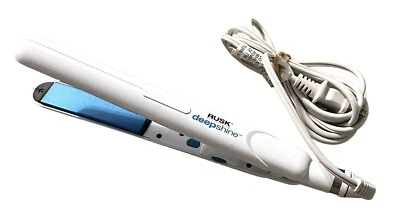 PLANCHA CERÁMICA RUSK DEEP SHINE STR8 450F 25 AJUSTES DE CALOR PLACAS DE 1" BONITA Foto 1 de 4