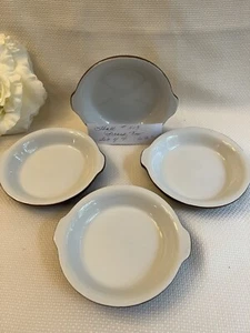 Vtg NEW Hall # 513  6 1/2”  Au Gratin Casserole Baking Dish Bowl Baker Set Of 4 - Picture 1 of 2