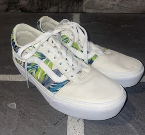 Vans Platform Paradise Floral Sneakers size 9.5 Womens - Picture 1 of 8