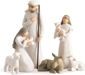 6-Piece Nativity Set Christmas Story Classic Collection Hand-Painted Figures - Picture 1 of 6