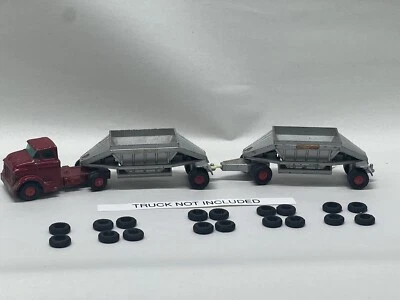 Vintage Matchbox Lesney King Size No. K-4 Fruehauf Hopper Train (TIRES ONLY) - Image 1 of 3