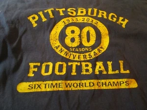 pittsburgh steelers est 1933 -six time champs juju t shirt 2xl - Picture 1 of 5