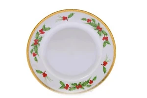 Gorham Festive Holly Salatteller - Bild 1 von 3