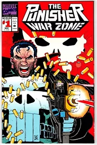 PUNISHER WAR ZONE #1 Marvel 1992 (vf-) Cubierta troquelada. (B) - Imagen 1 de 2