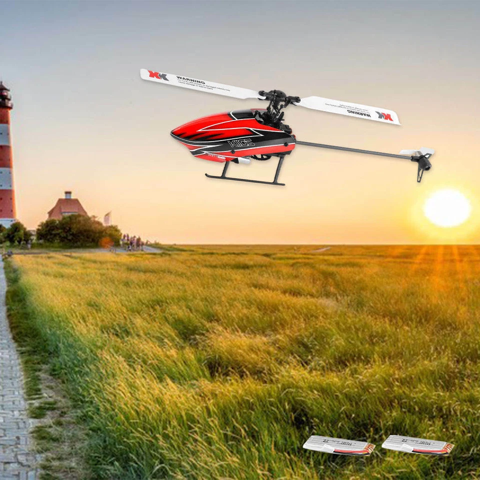 Wltoys XK K110S RC Helicopter Aircraft  Outdoor for Kids Adults - Image 1 of 1