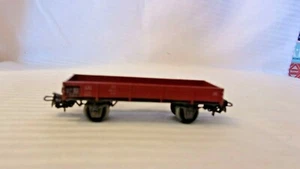 HO Scale Märklin #484637, Low Side Open Gondola, Brown, Vintage - Picture 1 of 6