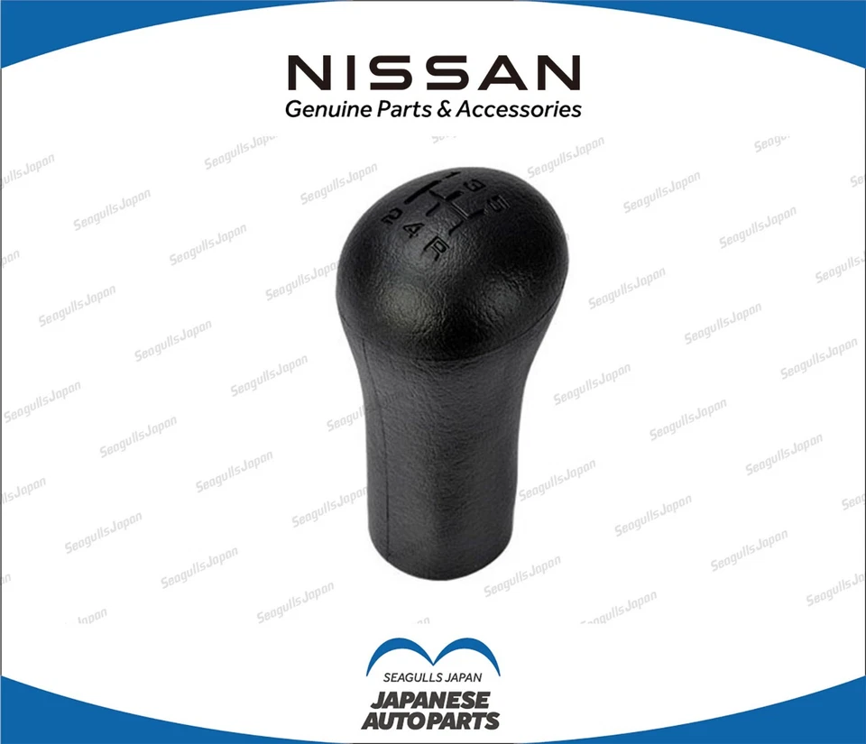 Nissan Genuino 240SX S13 S14 S15 89-98 Negro 5 Velocidades Perilla de Cambio 32865-35F00 OEM Foto 1 de 1