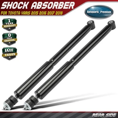 Amortecedor de suspensão traseira 2x para Toyota Yaris 2015 2016 2017 2018 485300DA10 - Imagem 1 de 4