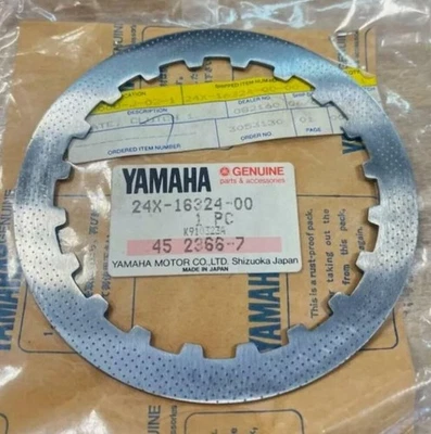 Placa de embrague Yamaha 24X-16324-00 YZ125 YZ 125 NUEVA OEM CANTIDAD-2 Foto 1 de 4