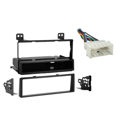 Fits Kia Sedona 2006-2008 Single DIN Stereo Harness Radio Install Dash Kit - Image 1 of 3