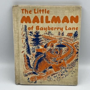 Vintage  The Little Mailman Of Bayberry Lane Rand McNally Company Very Rare - Picture 1 of 8