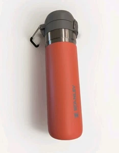 Stanley Quick Flip GO Insulated Stainless Bottle 24 oz - Guava (Orange) - NEW - Picture 1 of 8