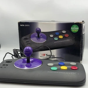 Saitek Megamaster I MX-311 Arcade Stick - Super Nintendo SNES - Boxed & Working - Picture 1 of 12