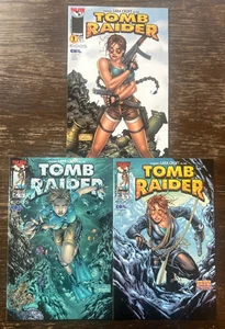 TOMB RAIDER 1 2 3 NM UNREAD LOT Lara Croft Top Cow Witchblade The Darkness Image - Picture 1 of 7