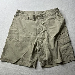 Columbia Omni-Shade Pantalones Cortos Carga Para Hombres 32 Caqui Senderismo Caminar Trabajo Informal - Imagen 1 de 14