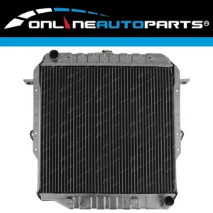 Radiator for Toyota Landcruiser HZJ75 Diesel 4ROW 68mm 1HZ 75 Series 1990~1999 - Picture 1 of 8