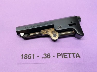 ¡Nuevo cañón de pistola eléctrica negra Pietta Sheriff .36 Cal 1851 - 5 pulgadas!! Foto 1 de 4