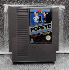 Popeye Nintendo NES Cart Retro PAL 1986 #0530