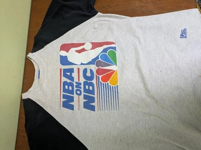 NBA On NBC Basketball Pro Player  Baseball Style Shirt  X Large Gray - Image 1 of 4